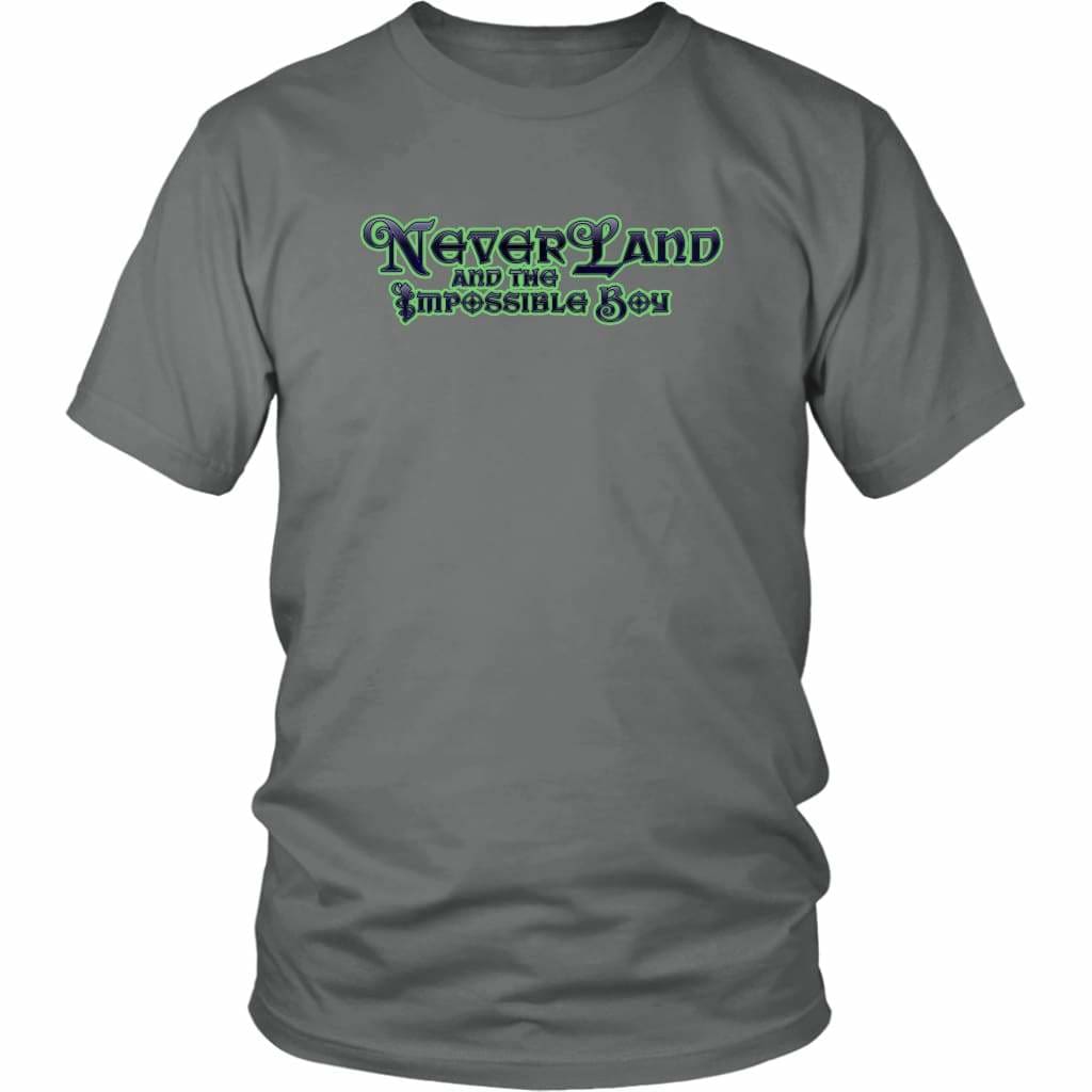 Fem NPC Neverland and the Impossible Boy Unisex Tees - District Unisex Shirt / Grey / S - T-shirt
