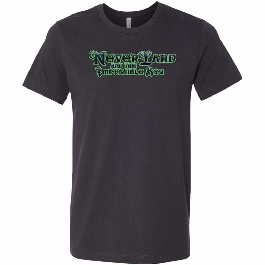 Fem NPC Neverland and the Impossible Boy Unisex Tees - Canvas Mens Shirt / Dark Heather Grey / S - T-shirt