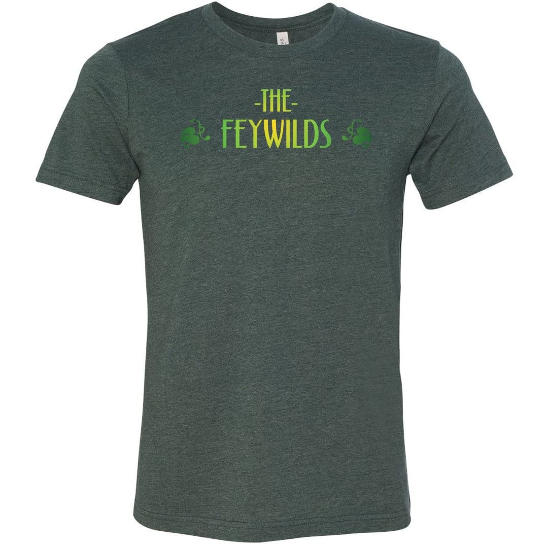 Feywilds Summer Court Unisex Premium Tee - Heather Forest / XS