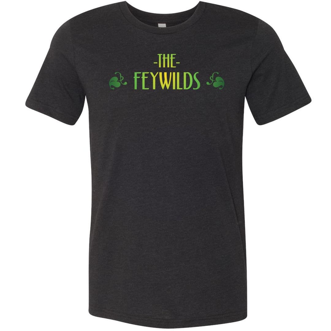 Feywilds Summer Court Unisex Premium Tee - Black Heather / XS