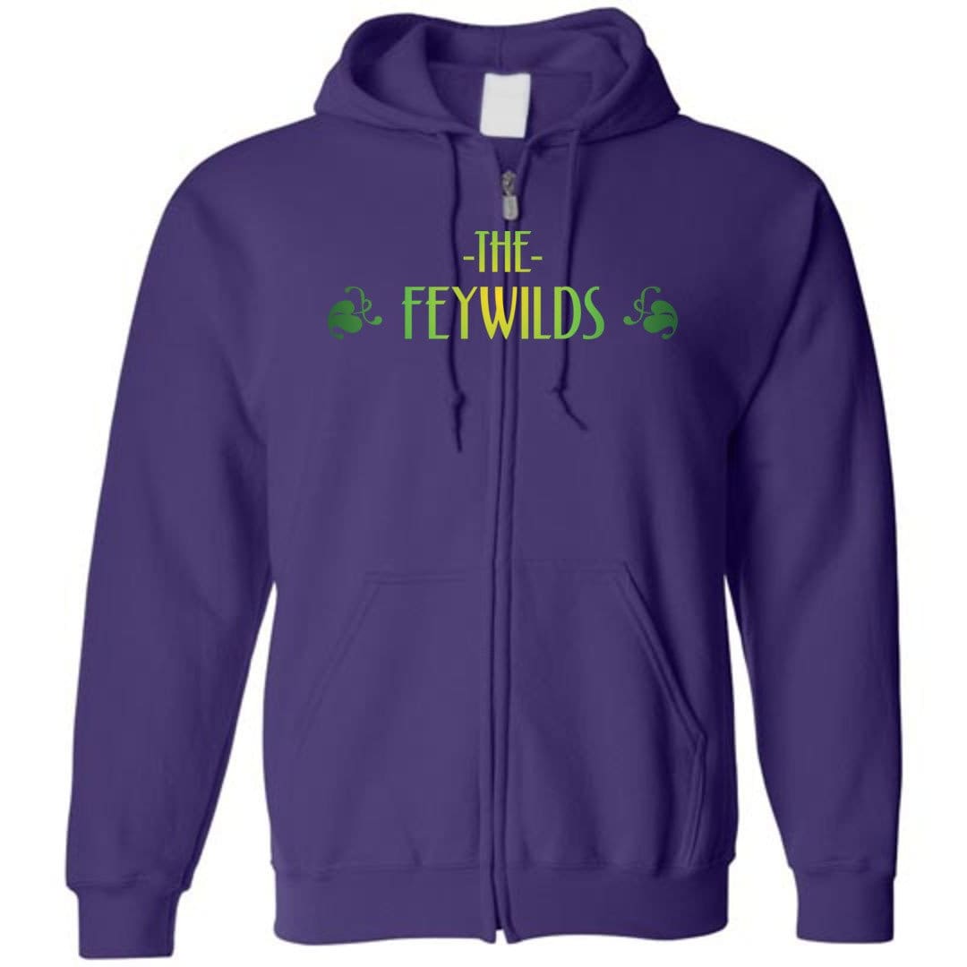 Feywilds Summer Court Unisex Zip Hoodie - Purple / S
