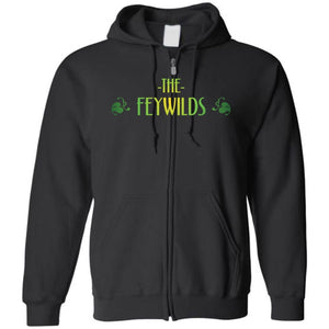 Feywilds Summer Court Unisex Zip Hoodie - Black / S