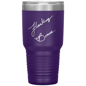 Flanking Bonus Logo 30oz Vacuum Tumbler - Purple - Tumblers