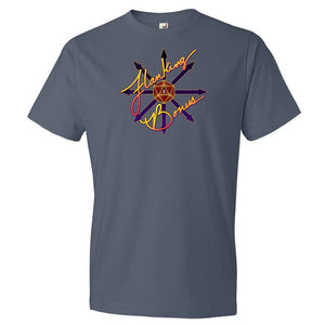 Flanking Bonus Logo Mens Premium Tee - Lake / S