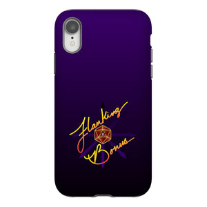 Flanking Bonus Logo Phonecase - Tough * iPhone * Samsung * LG * Google - iPhone XR - Flanking Bonus