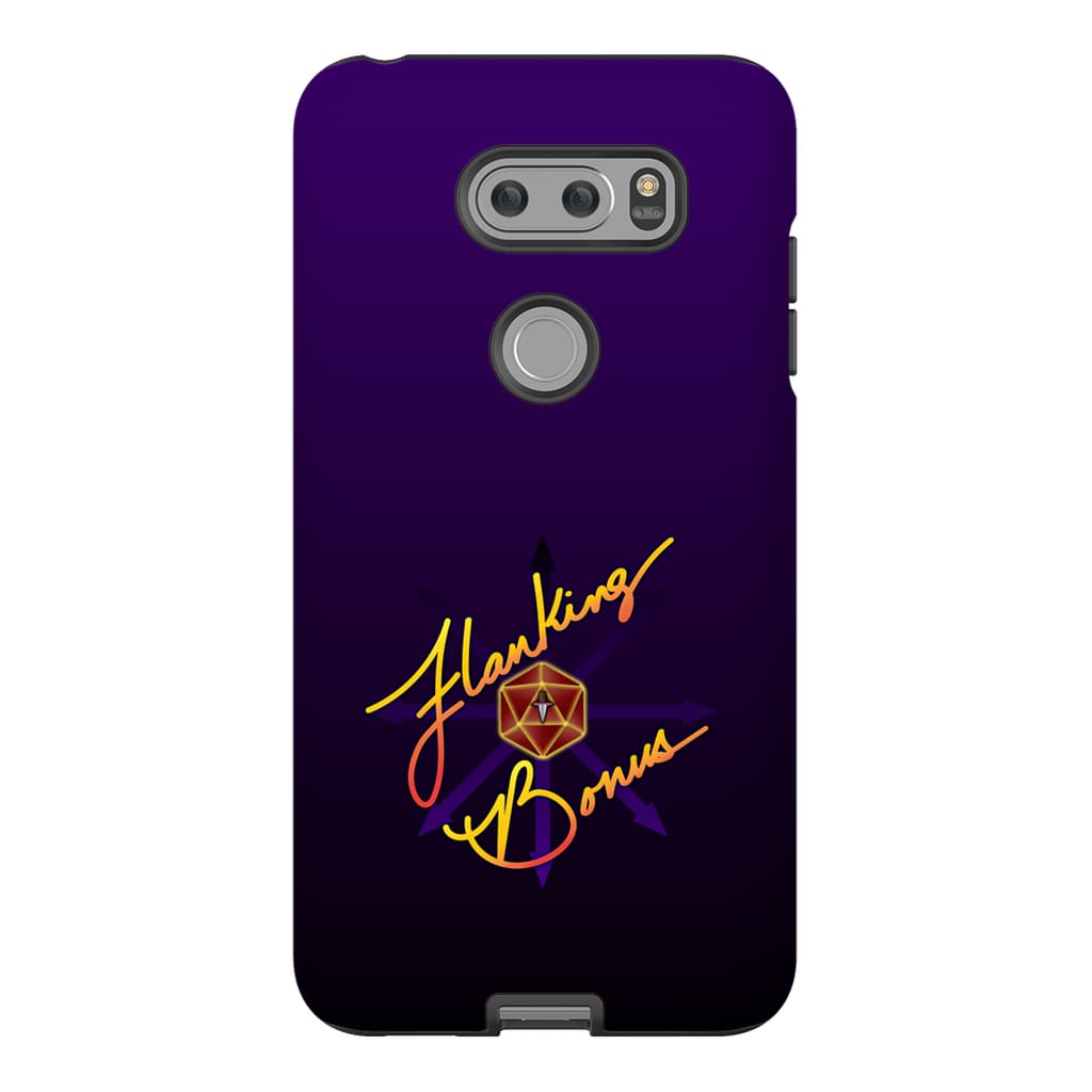 Flanking Bonus Logo Phonecase - Tough * iPhone * Samsung * LG * Google - LG V30 - Flanking Bonus