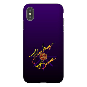 Flanking Bonus Logo Phonecase - Tough * iPhone * Samsung * LG * Google - iPhone XS Max - Flanking Bonus