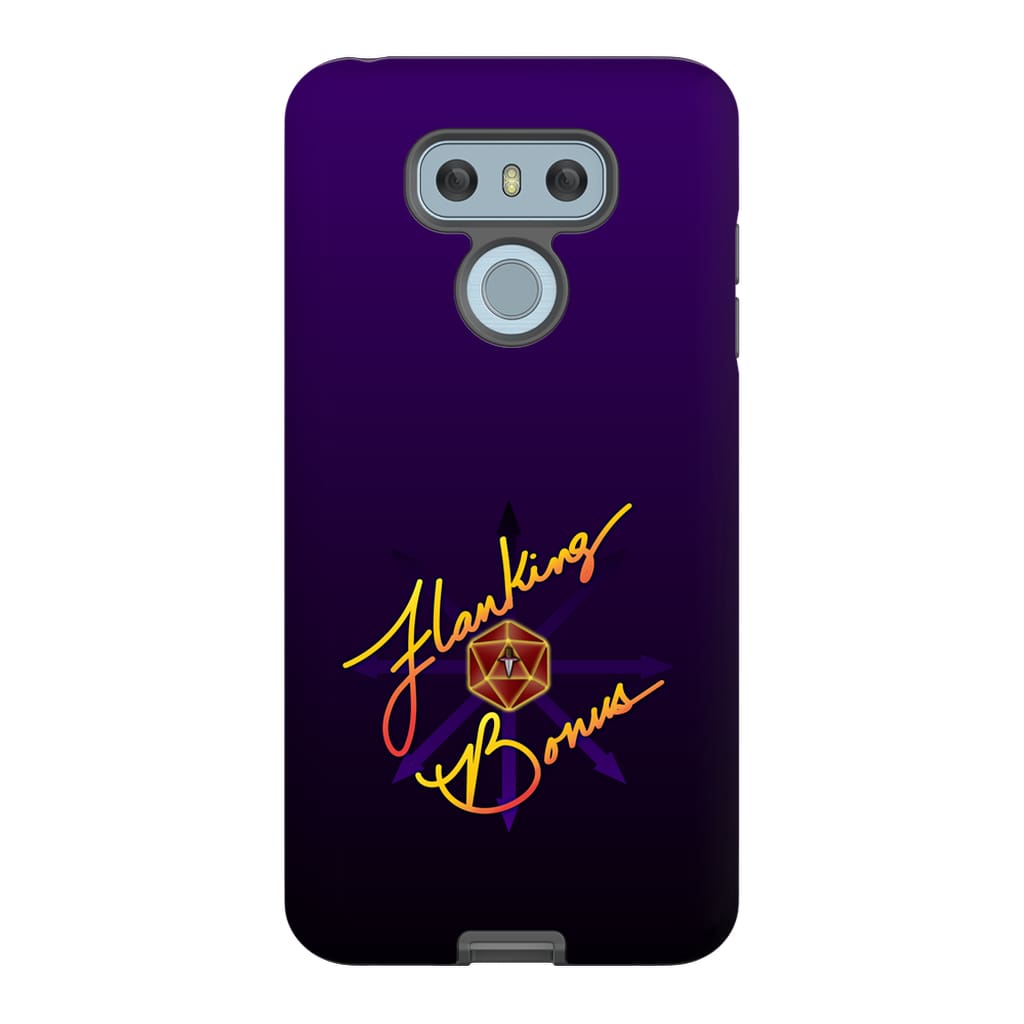 Flanking Bonus Logo Phonecase - Tough * iPhone * Samsung * LG * Google - LG G6 - Flanking Bonus