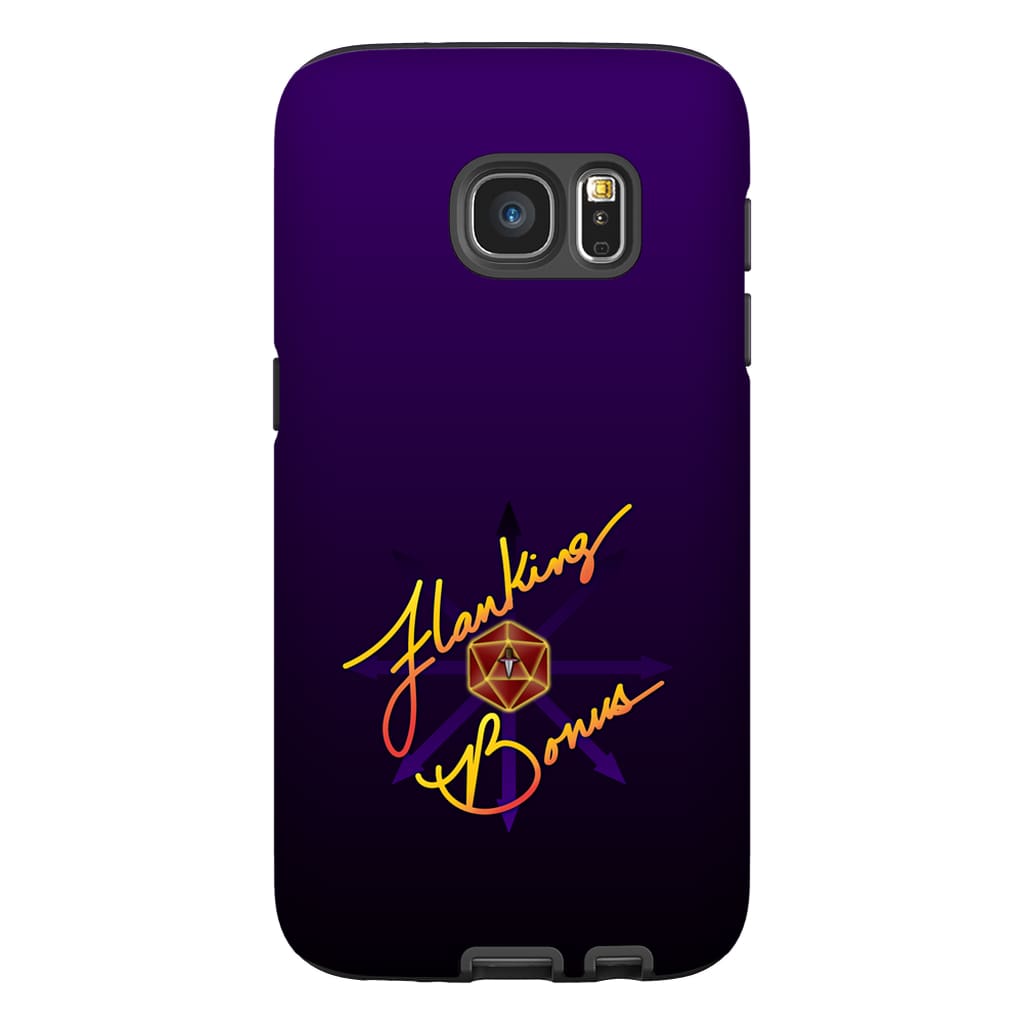 Flanking Bonus Logo Phonecase - Tough * iPhone * Samsung * LG * Google - Samsung Galaxy S7 - Flanking Bonus