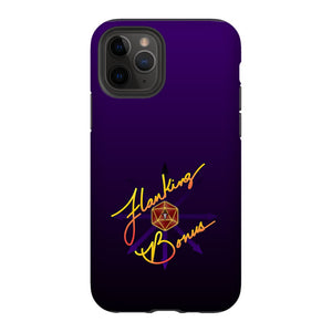Flanking Bonus Logo Phonecase - Tough * iPhone * Samsung * LG * Google - iPhone 11 Pro - Flanking Bonus