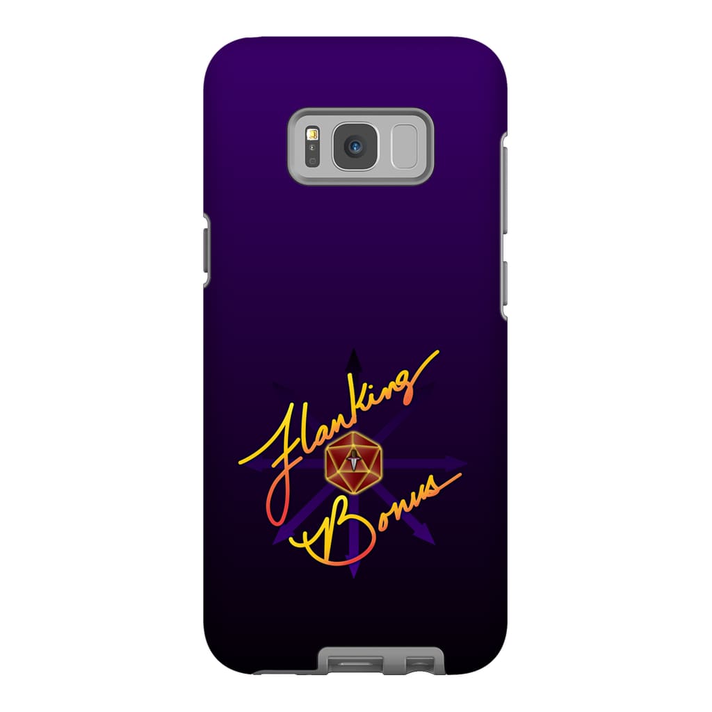 Flanking Bonus Logo Phonecase - Tough * iPhone * Samsung * LG * Google - Samsung Galaxy S8 - Flanking Bonus