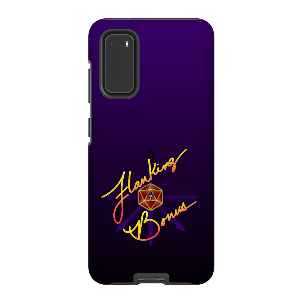 Flanking Bonus Logo Phonecase - Tough * iPhone * Samsung * LG * Google - Samsung Galaxy S20 - Flanking Bonus
