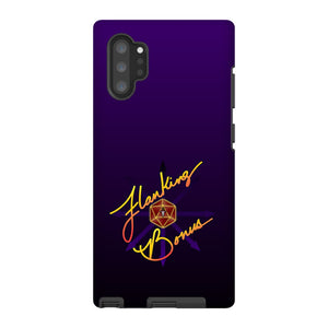 Flanking Bonus Logo Phonecase - Tough * iPhone * Samsung * LG * Google - Samsung Galaxy Note 10 Plus - Flanking Bonus