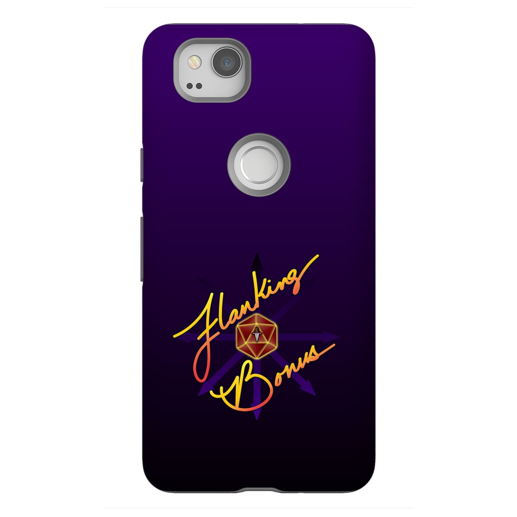 Flanking Bonus Logo Phonecase - Tough * iPhone * Samsung * LG * Google - Google Pixel 2 - Flanking Bonus