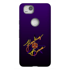 Flanking Bonus Logo Phonecase - Tough * iPhone * Samsung * LG * Google - Google Pixel 2 - Flanking Bonus