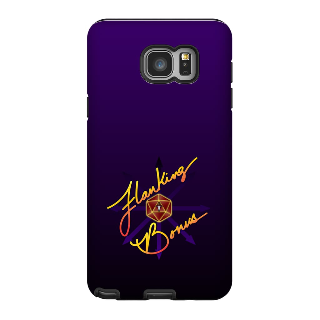Flanking Bonus Logo Phonecase - Tough * iPhone * Samsung * LG * Google - Samsung Galaxy Note 5 - Flanking Bonus