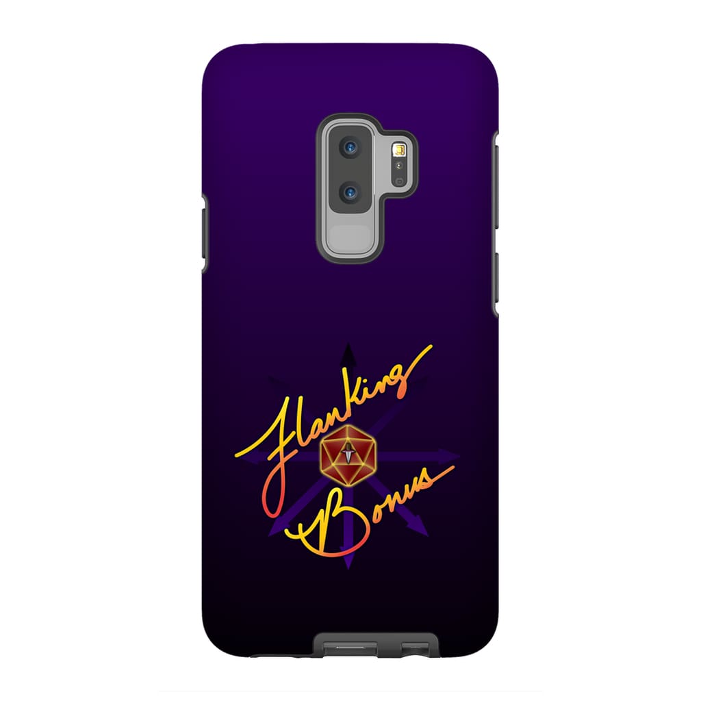 Flanking Bonus Logo Phonecase - Tough * iPhone * Samsung * LG * Google - Samsung Galaxy S9 Plus - Flanking Bonus
