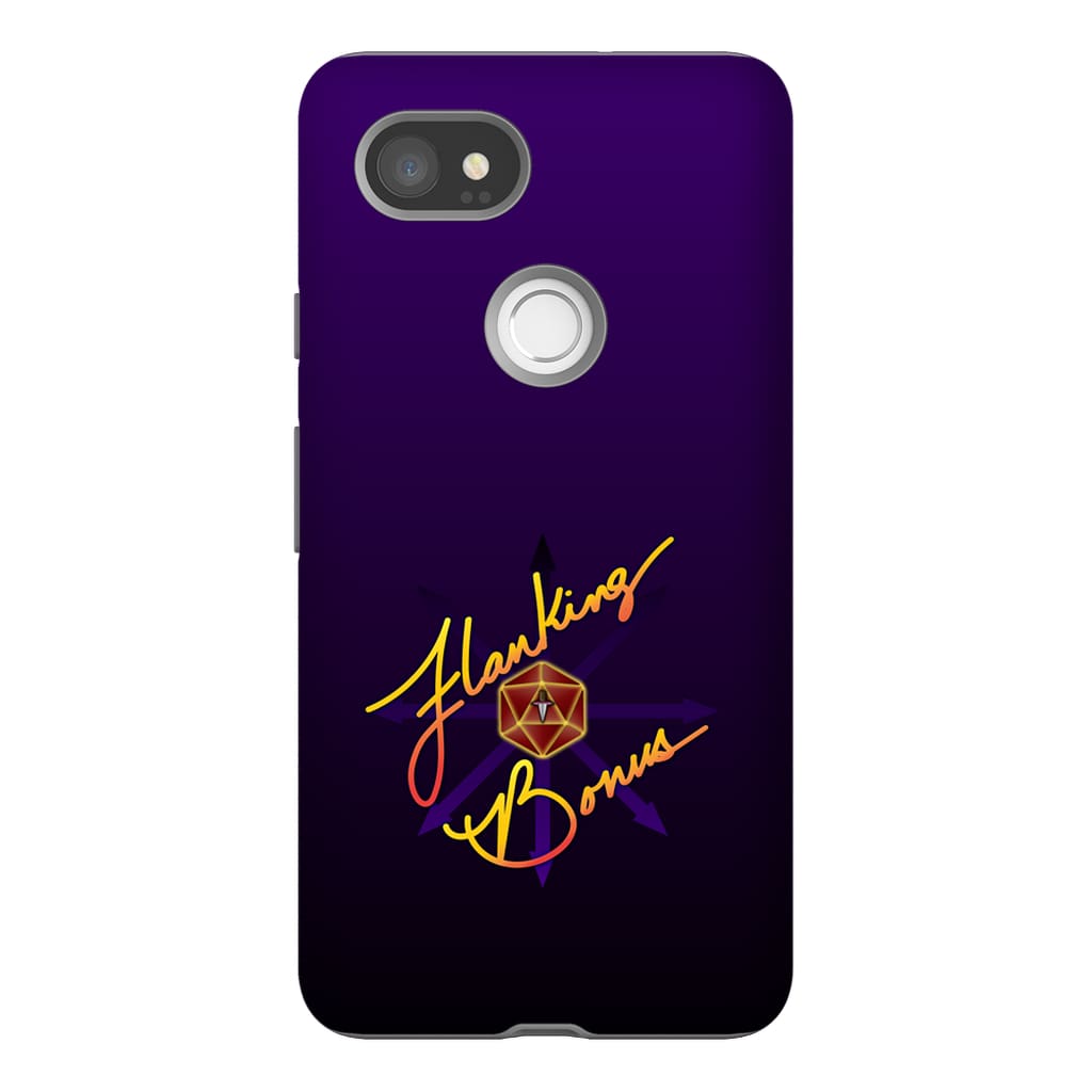 Flanking Bonus Logo Phonecase - Tough * iPhone * Samsung * LG * Google - Google Pixel 2 XL - Flanking Bonus