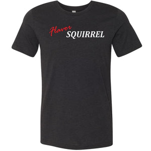 Flavor Squirrel Unisex Premium Tee - Black Heather / XS