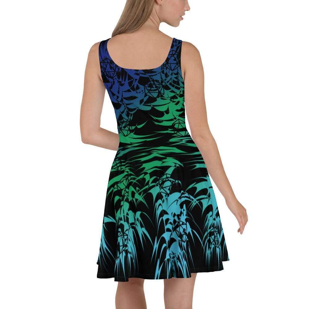 FrostBlast D20 Skater Dress