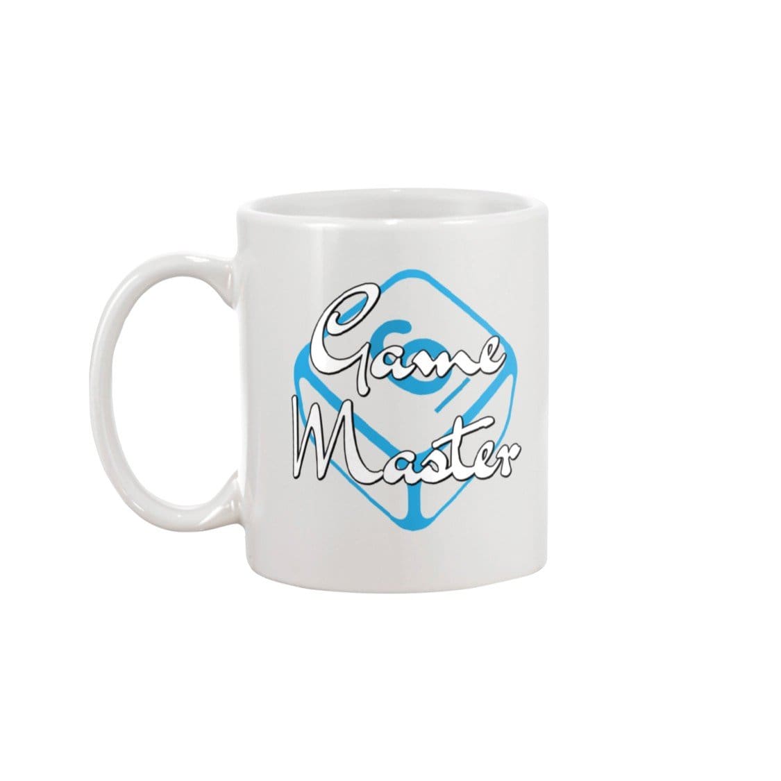 Game Master GM Six Sided 11oz Coffee Mug - White / 11OZ - SoMattyGameZ