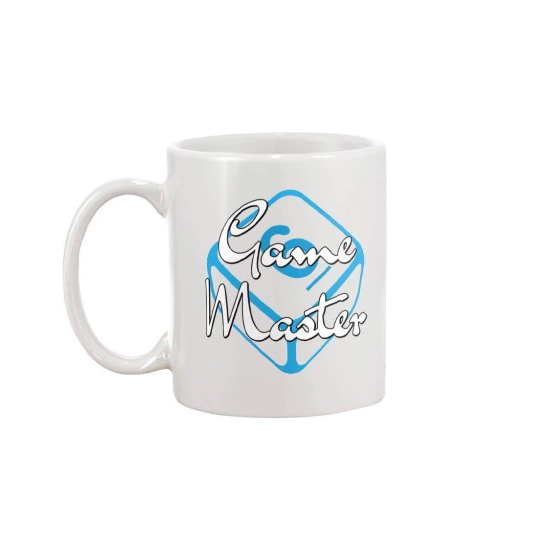Game Master GM Six Sided 15oz Coffee Mug - White / 15OZ - SoMattyGameZ