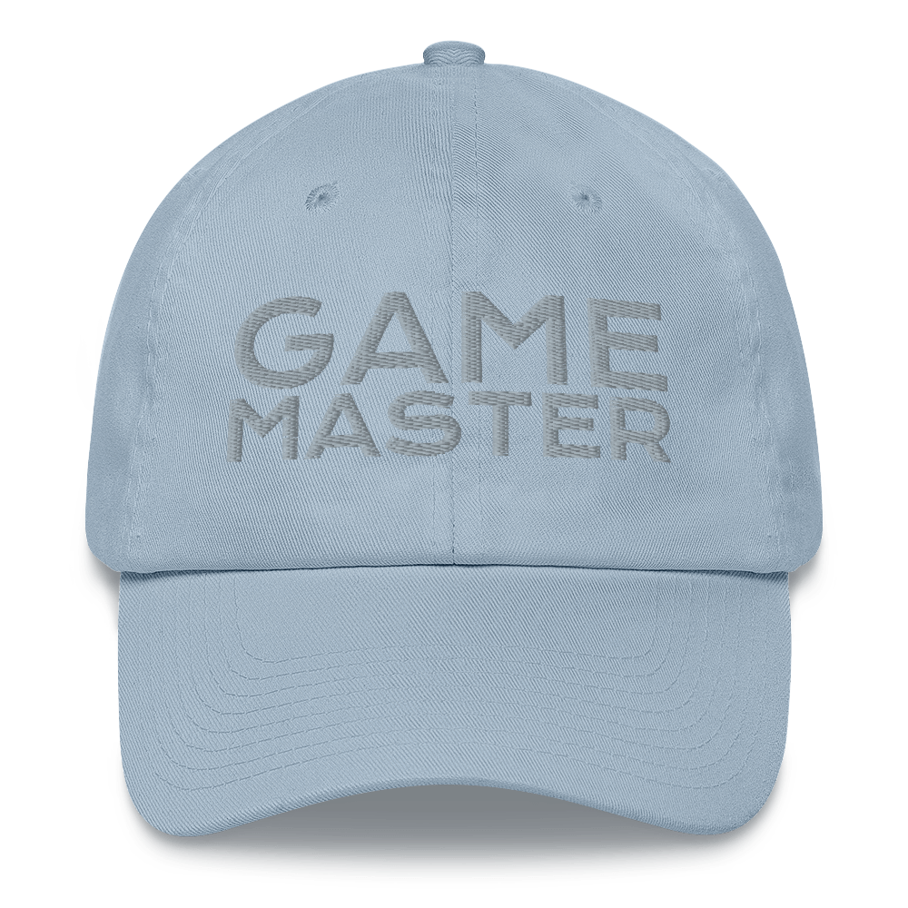 Game Master GM True Classic Dad Cap - Light Blue