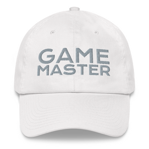 Game Master GM True Classic Dad Cap - White