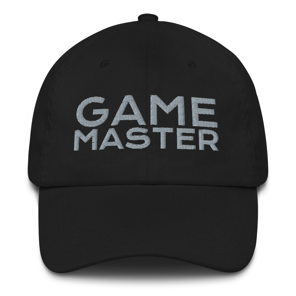 Game Master GM True Classic Dad Cap - Black