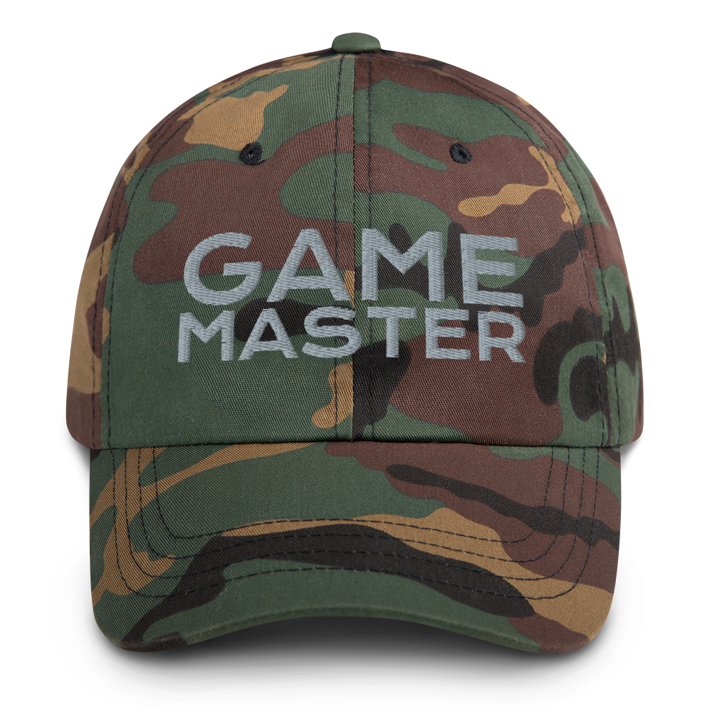 Game Master GM True Classic Dad Cap - Green Camo