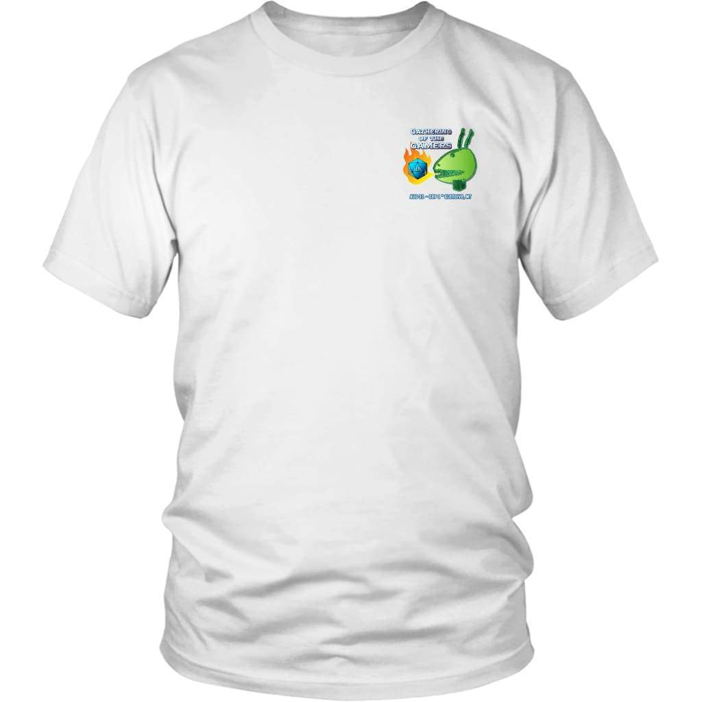 Gathering of the Gamers 2019 Event Shirt Unisex Tee - District Unisex Shirt / White / S - T-shirt