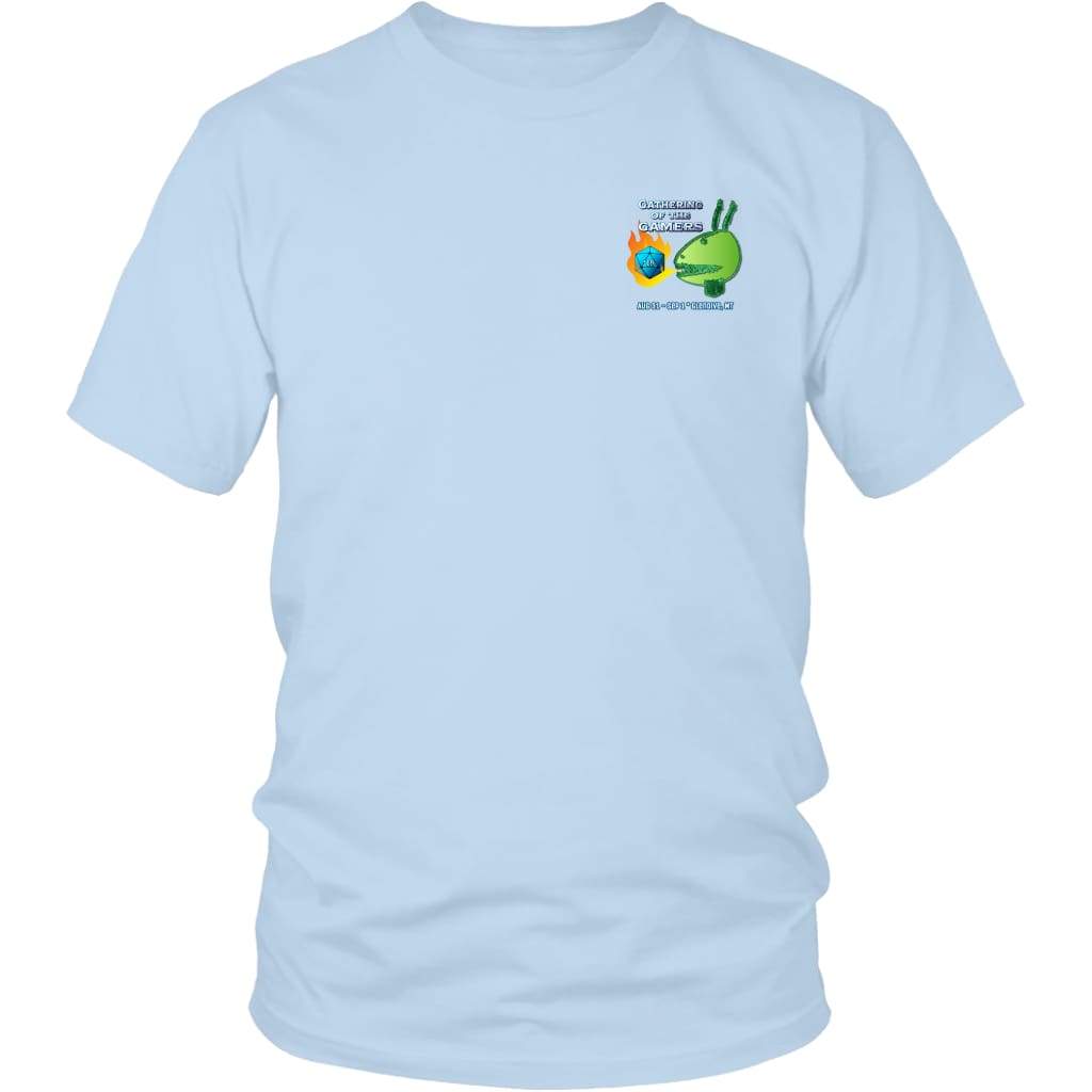 Gathering of the Gamers 2019 Event Shirt Unisex Tee - District Unisex Shirt / Ice Blue / S - T-shirt