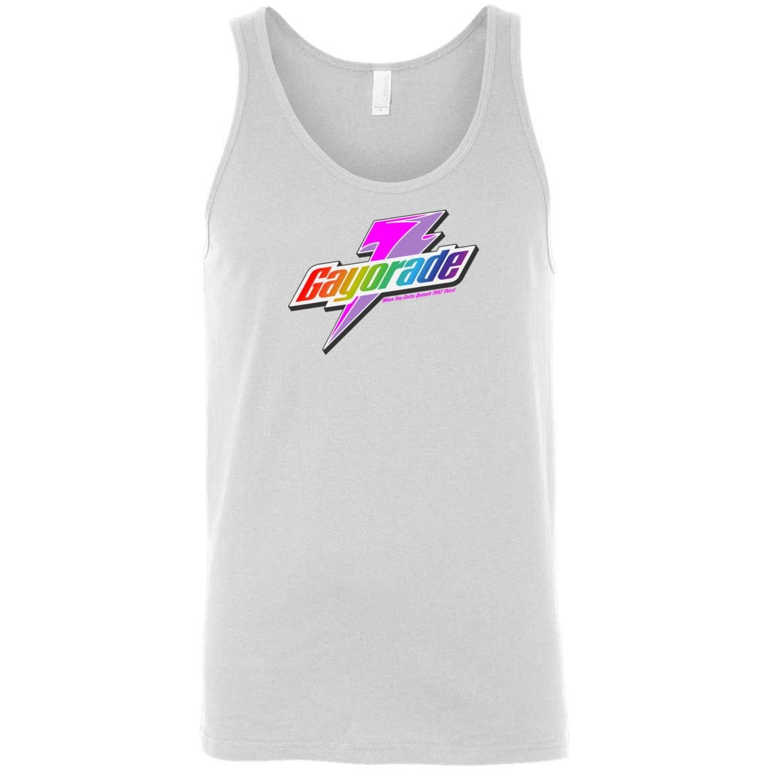 Gayorade Unisex Premium Tank - White / S