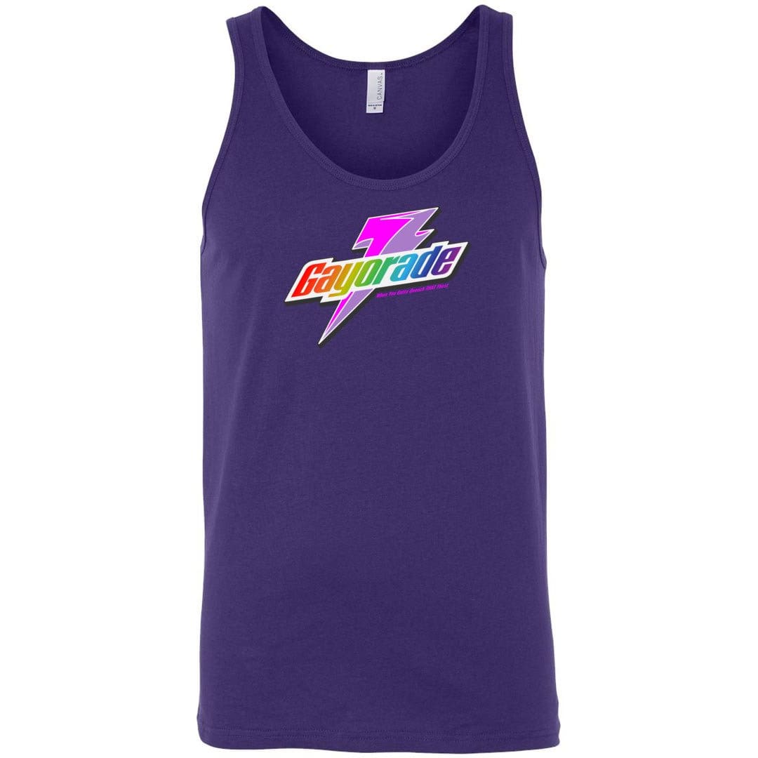 Gayorade Unisex Premium Tank - Team Purple / S