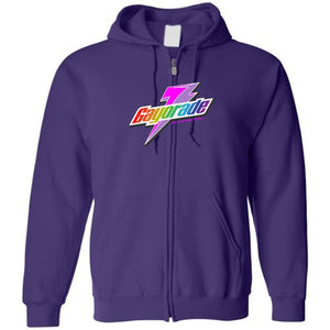 Gayorade Unisex Zip Hoodie - Purple / S