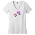 Gayorade Womens Premium V-Neck Tee - White / XS