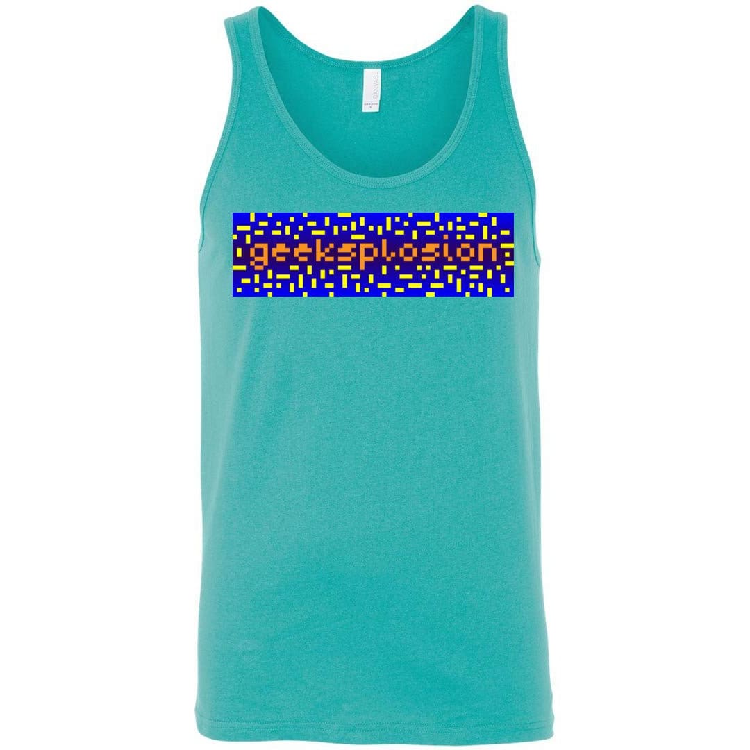Geeksplosion Unisex Premium Tank - Teal / S