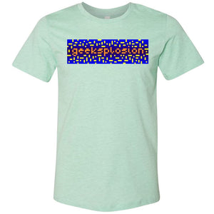 Geeksplosion Unisex Premium Tee - Heather Prism Mint / XS