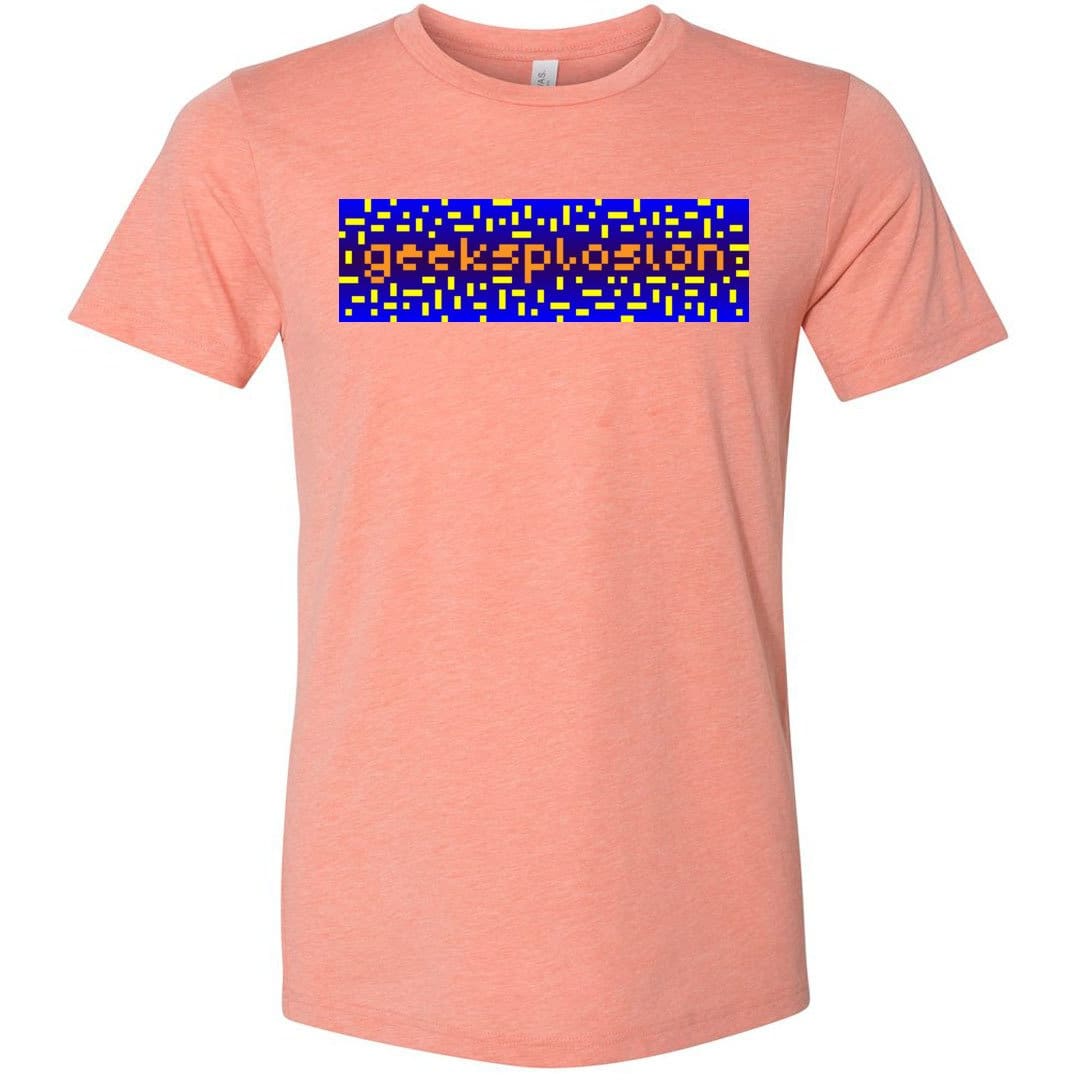 Geeksplosion Unisex Premium Tee - Heather Prism Sunset / XS