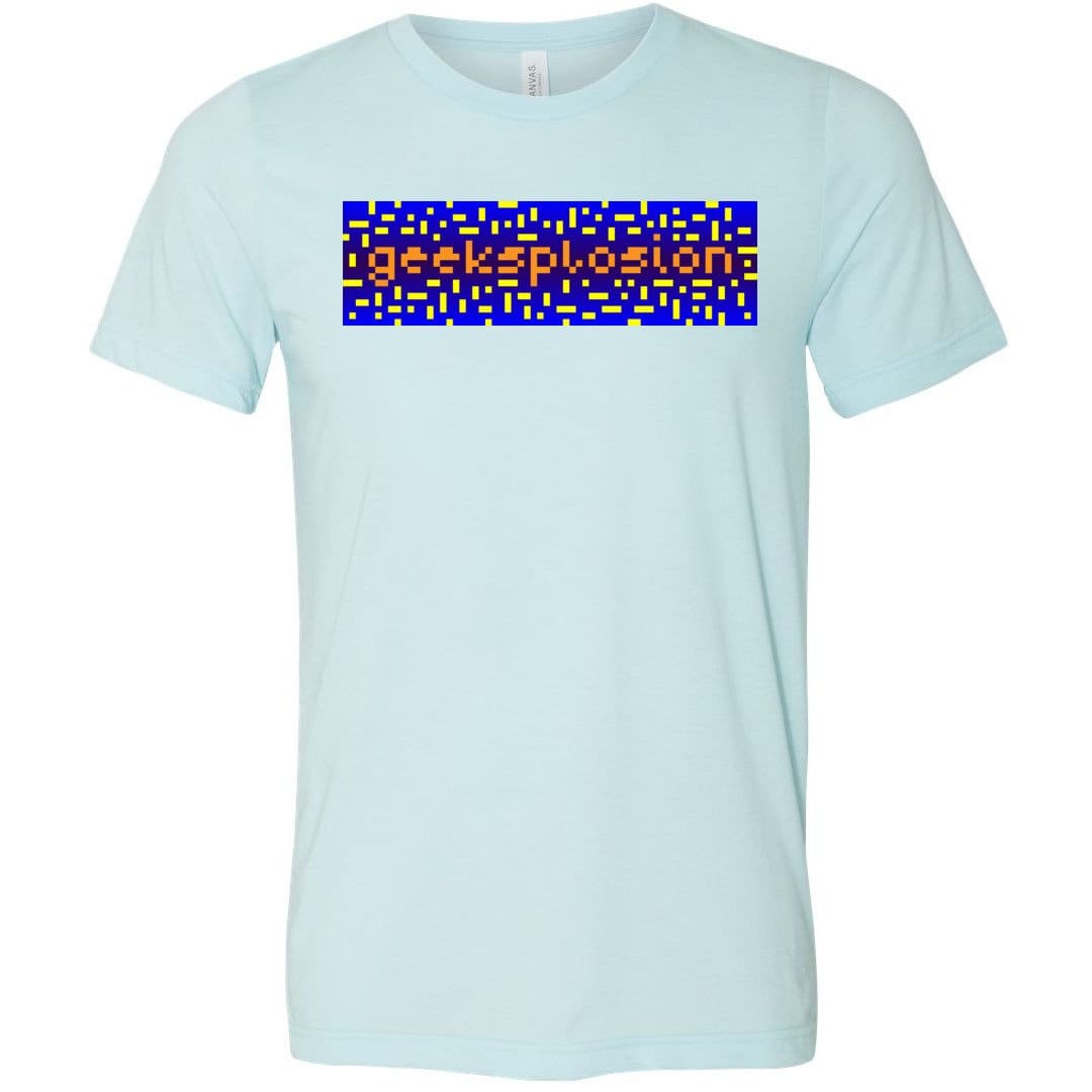 Geeksplosion Unisex Premium Tee - Heather Ice Blue / XS