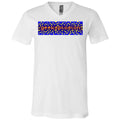 Geeksplosion Unisex Premium V-Neck Tee - White / S