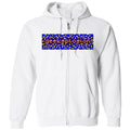 Geeksplosion Unisex Zip Hoodie - White / S