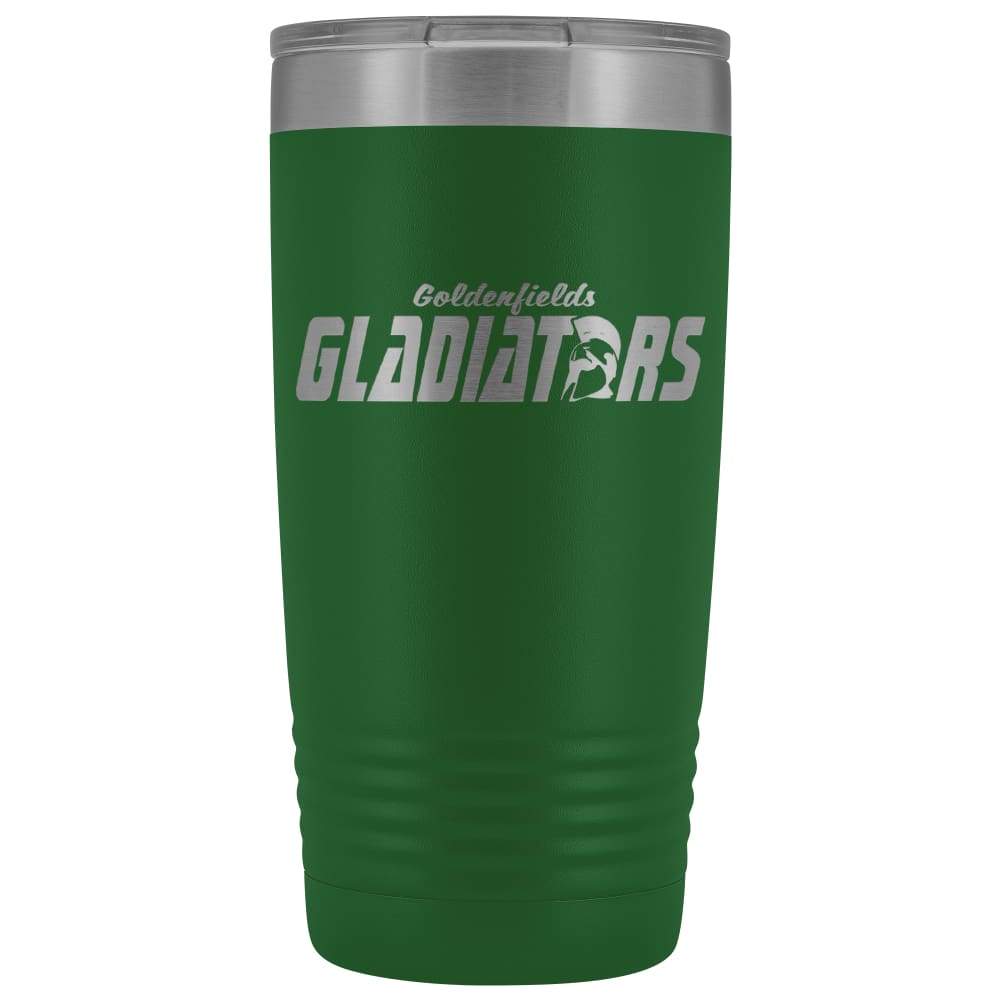 Goldenfields Gladiators 20oz Vacuum Tumbler - Green - Tumblers