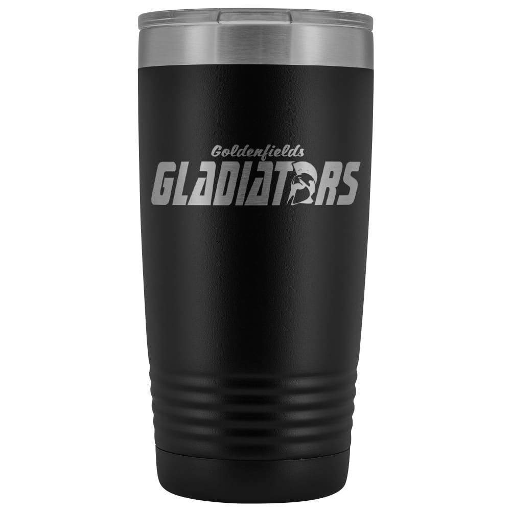 Goldenfields Gladiators 20oz Vacuum Tumbler - Black - Tumblers