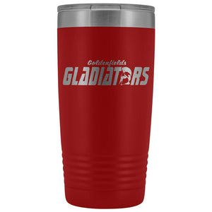 Goldenfields Gladiators 20oz Vacuum Tumbler - Red - Tumblers