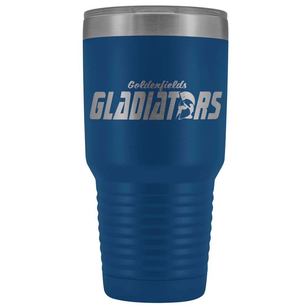 Goldenfields Gladiators 30oz Vacuum Tumbler - Blue - Tumblers