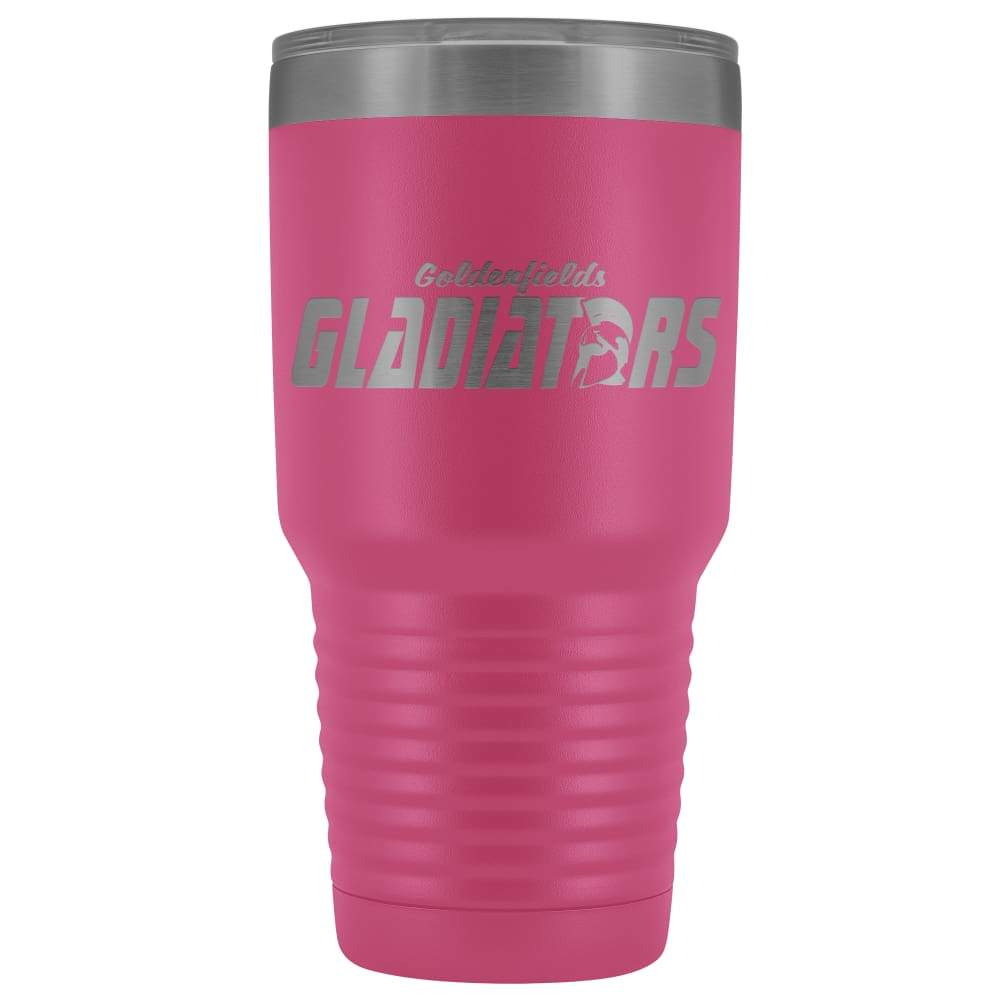 Goldenfields Gladiators 30oz Vacuum Tumbler - Pink - Tumblers