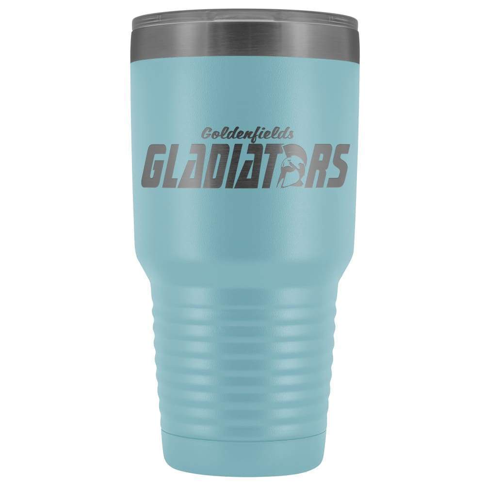 Goldenfields Gladiators 30oz Vacuum Tumbler - Light Blue - Tumblers