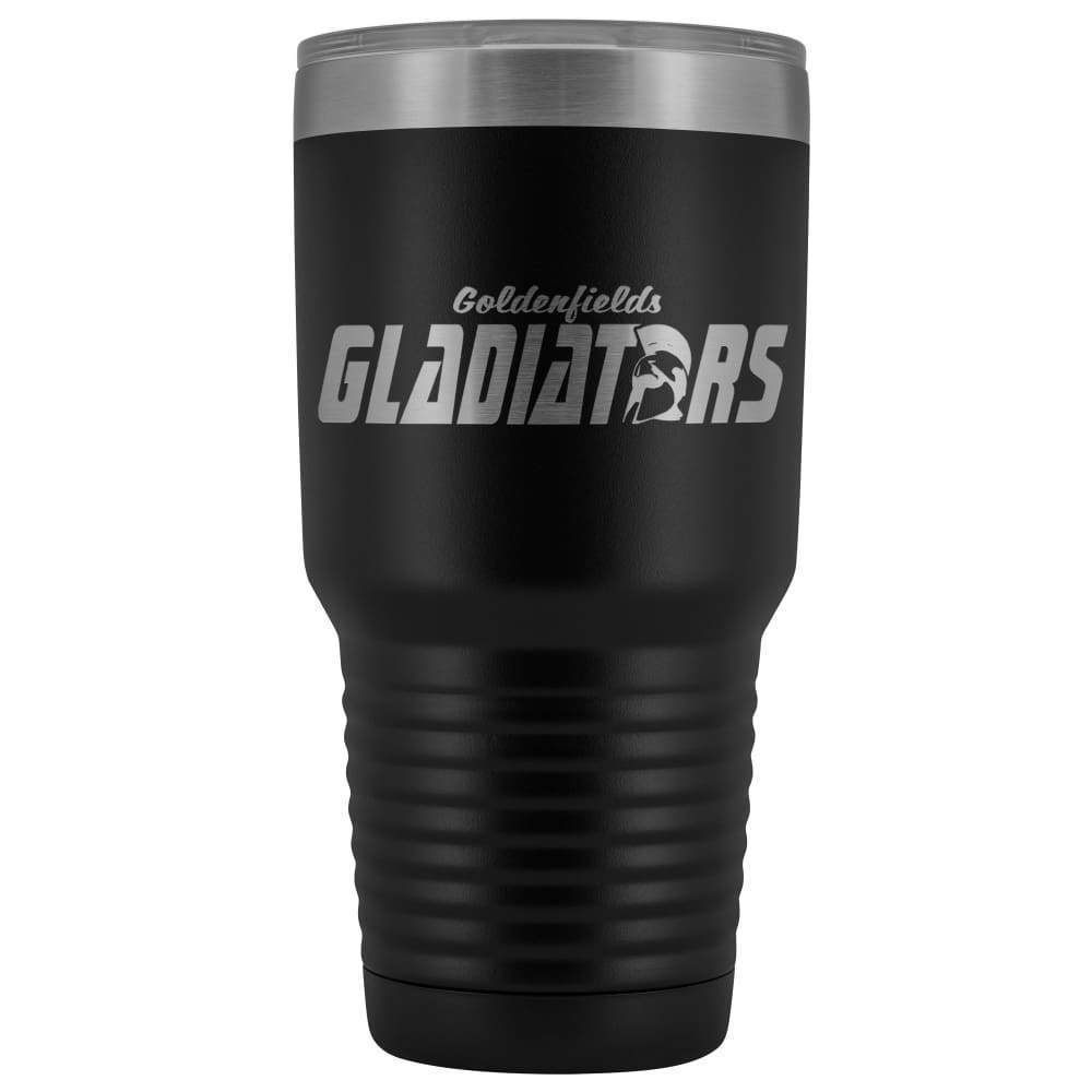 Goldenfields Gladiators 30oz Vacuum Tumbler - Black - Tumblers