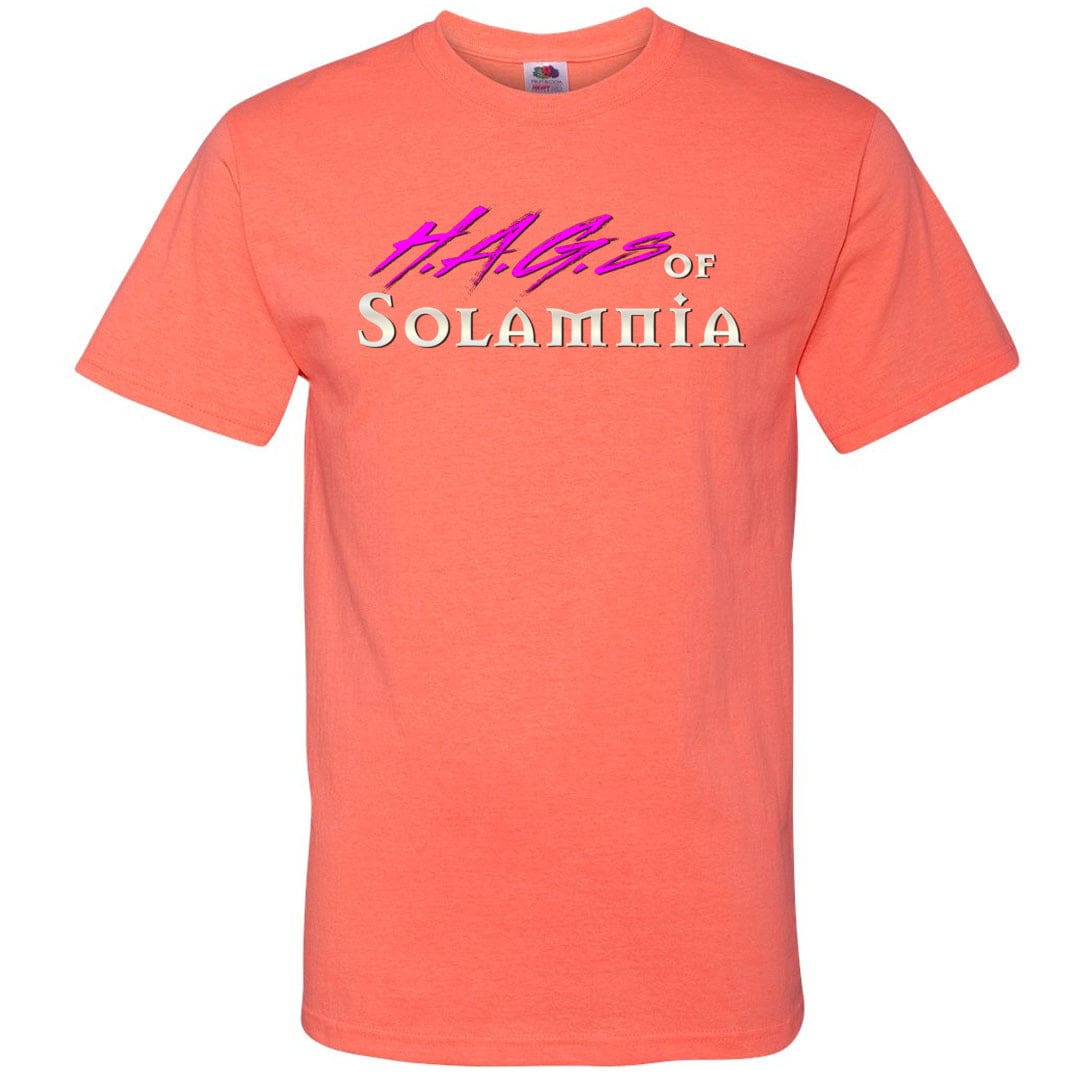 HAGs of Solamnia Unisex Classic Tee - Retro Heather Coral / S